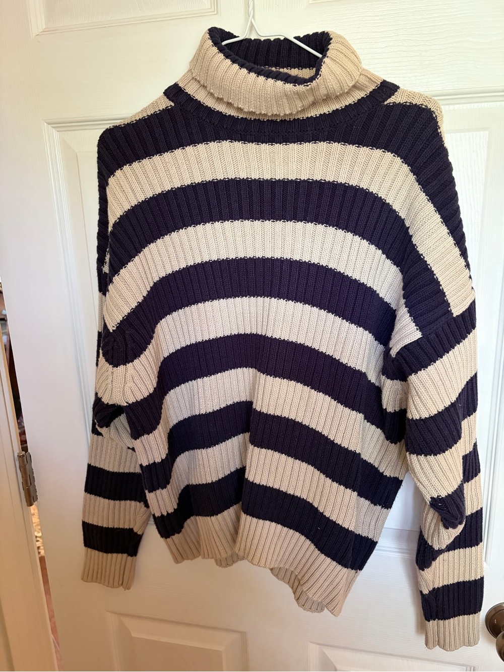 Vintage banana republic ribbed striped sweater
